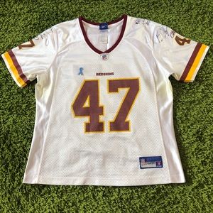 Signed Chris Cooley Youth Reebok Jersey